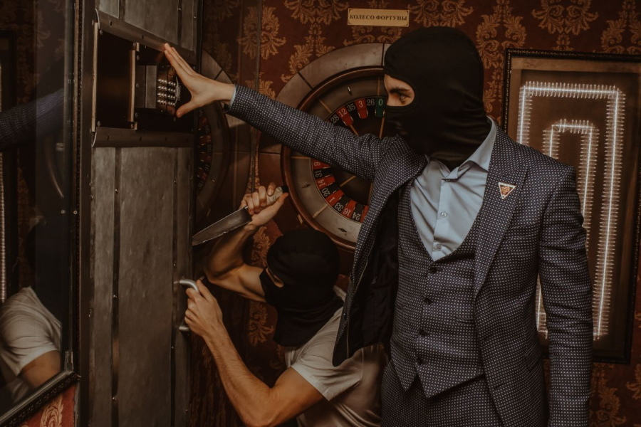 Квест в реальности Ограбление казино от компании Место квестов Квест в реальности Ограбление казино от компании Место квестов