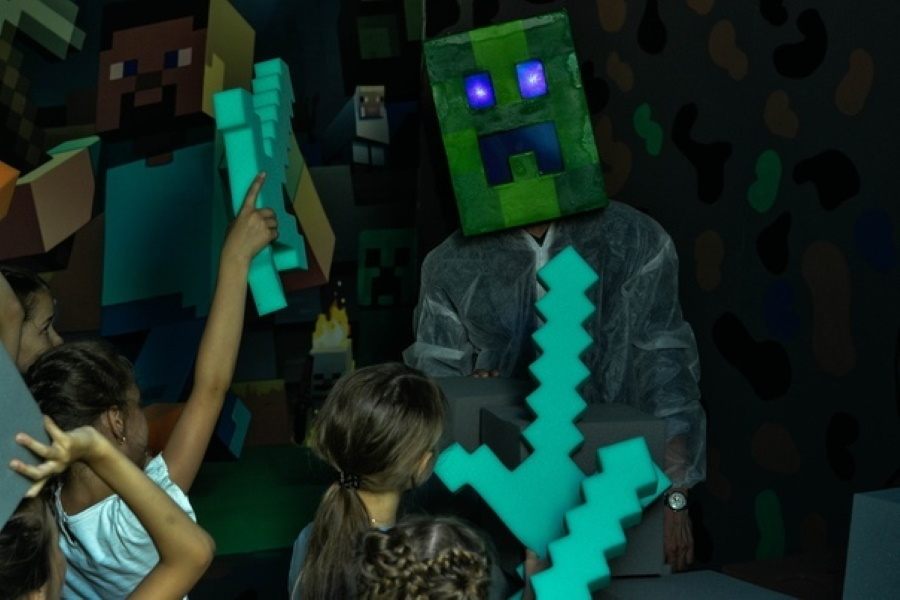 Квест в реальности Майнкрафт от компании Корпорация праздников Квест в реальности Майнкрафт от компании Корпорация праздников