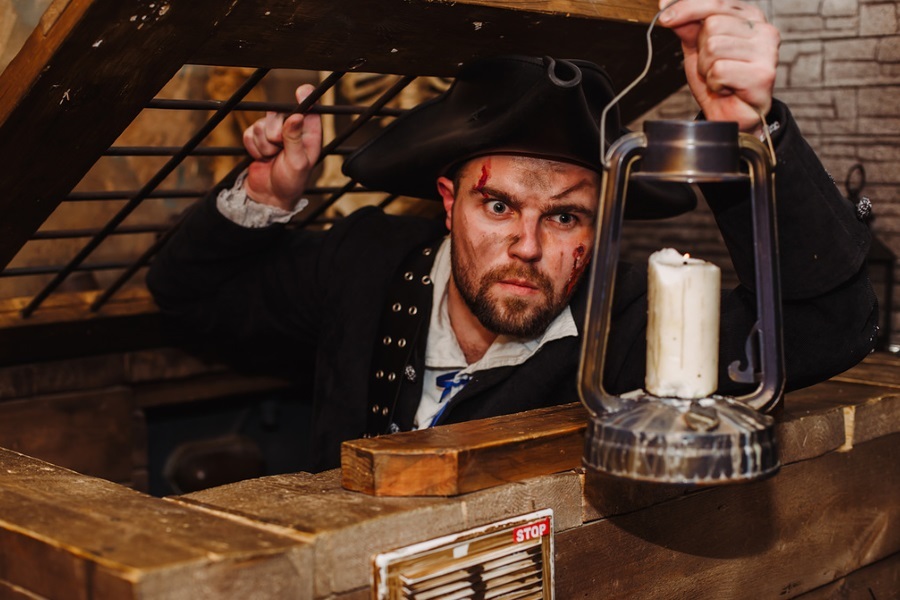 Квест в реальности Пираты Карибского моря от компании Портал Квест в реальности Пираты Карибского моря от компании Портал