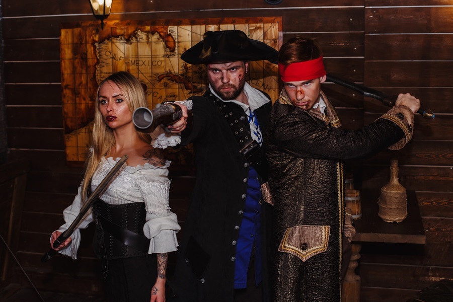 Квест в реальности Пираты Карибского моря от компании Портал Квест в реальности Пираты Карибского моря от компании Портал