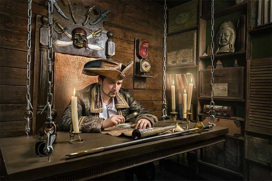 Квест в реальности Пираты Карибского моря от компании Портал Квест в реальности Пираты Карибского моря от компании Портал